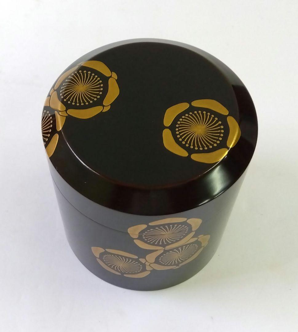 茶道具 薄器 茶桶 溢梅蒔絵 京塗 表派 鈴木表朔 2025