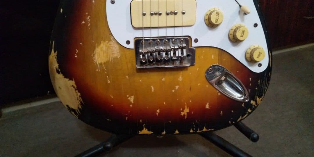 メーカー不明 レリックギター