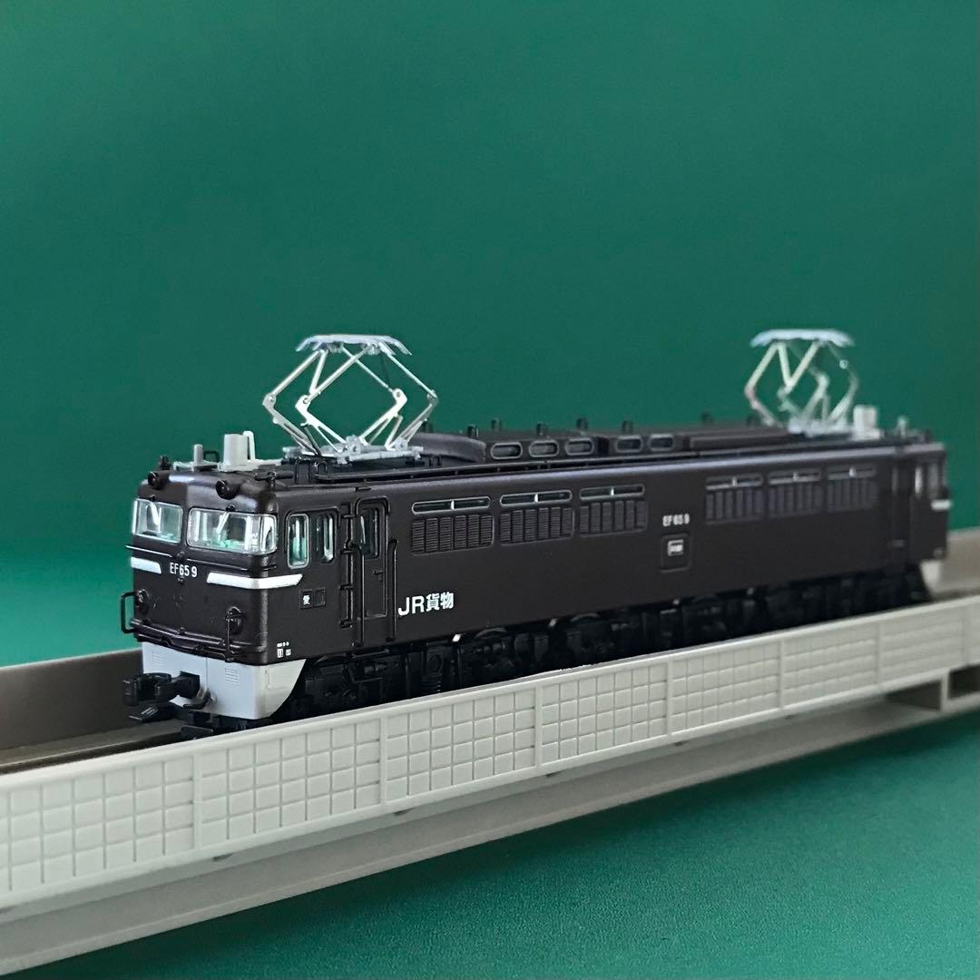 【A1767】EF65-9号機 電気機関車(ぶどう色 2号塗装)