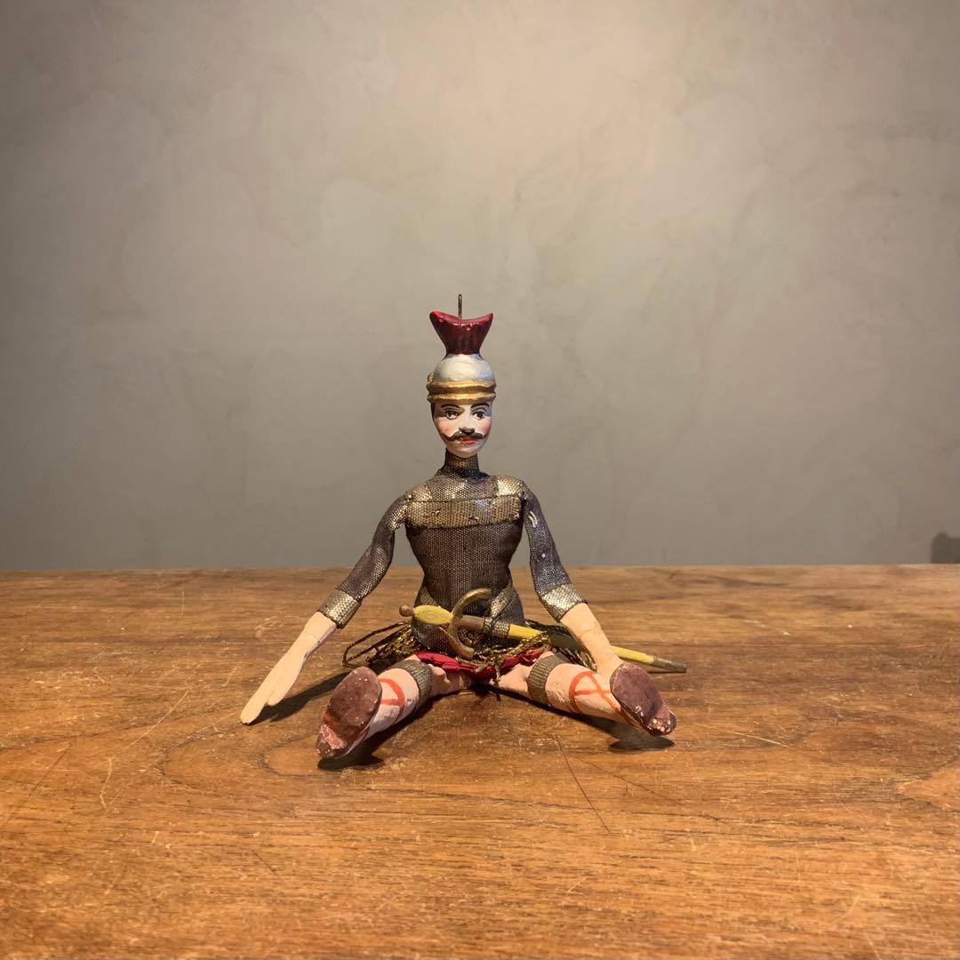 古い 操り人形 チェコ？ マリオネット 古道具 アンティークの通販はau