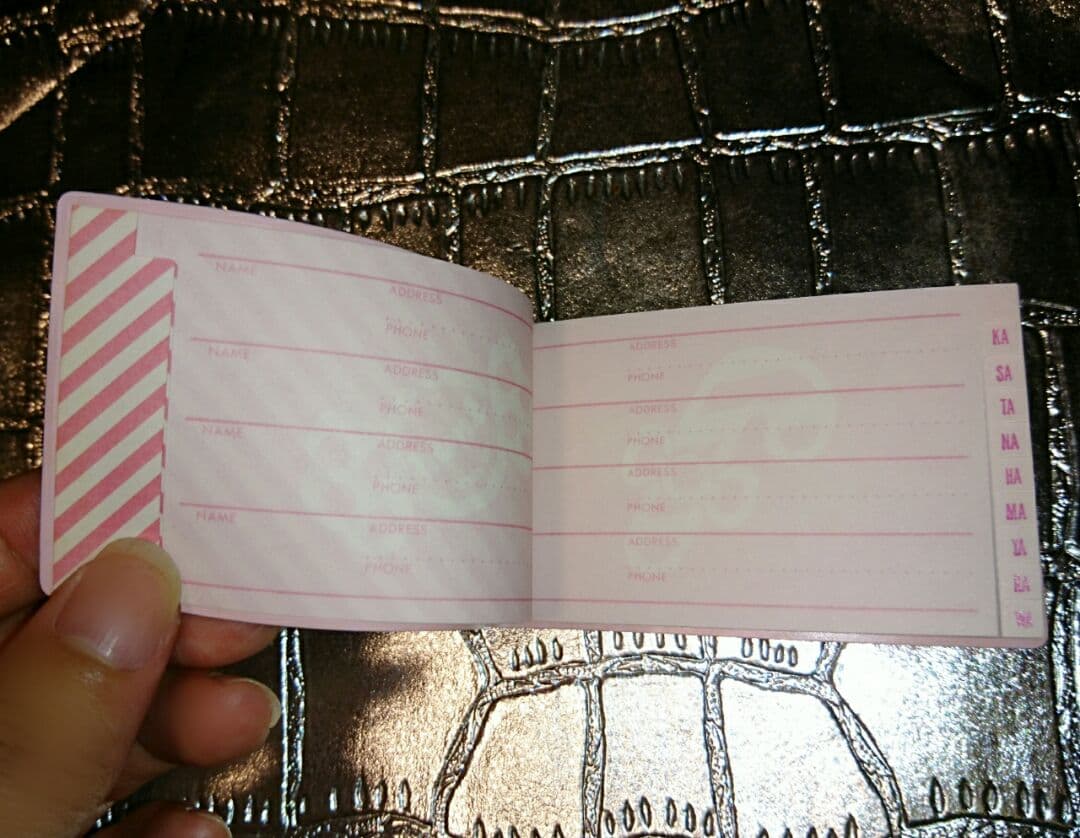 1979 1983 当時物 フレッシュパンチ アドレス帳 サンリオ 昭和レトロ