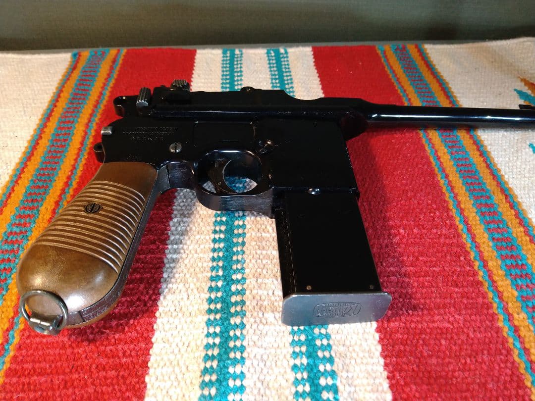 外観は極美品！フジミ模型製モーゼルM712 ガスガン！ガス漏れのため要