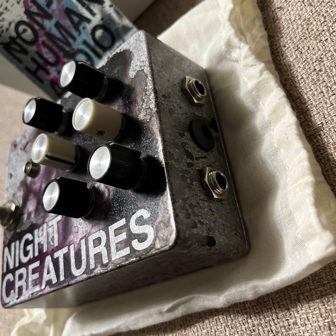 non-human audio NIGHT CREATURES ディレイ