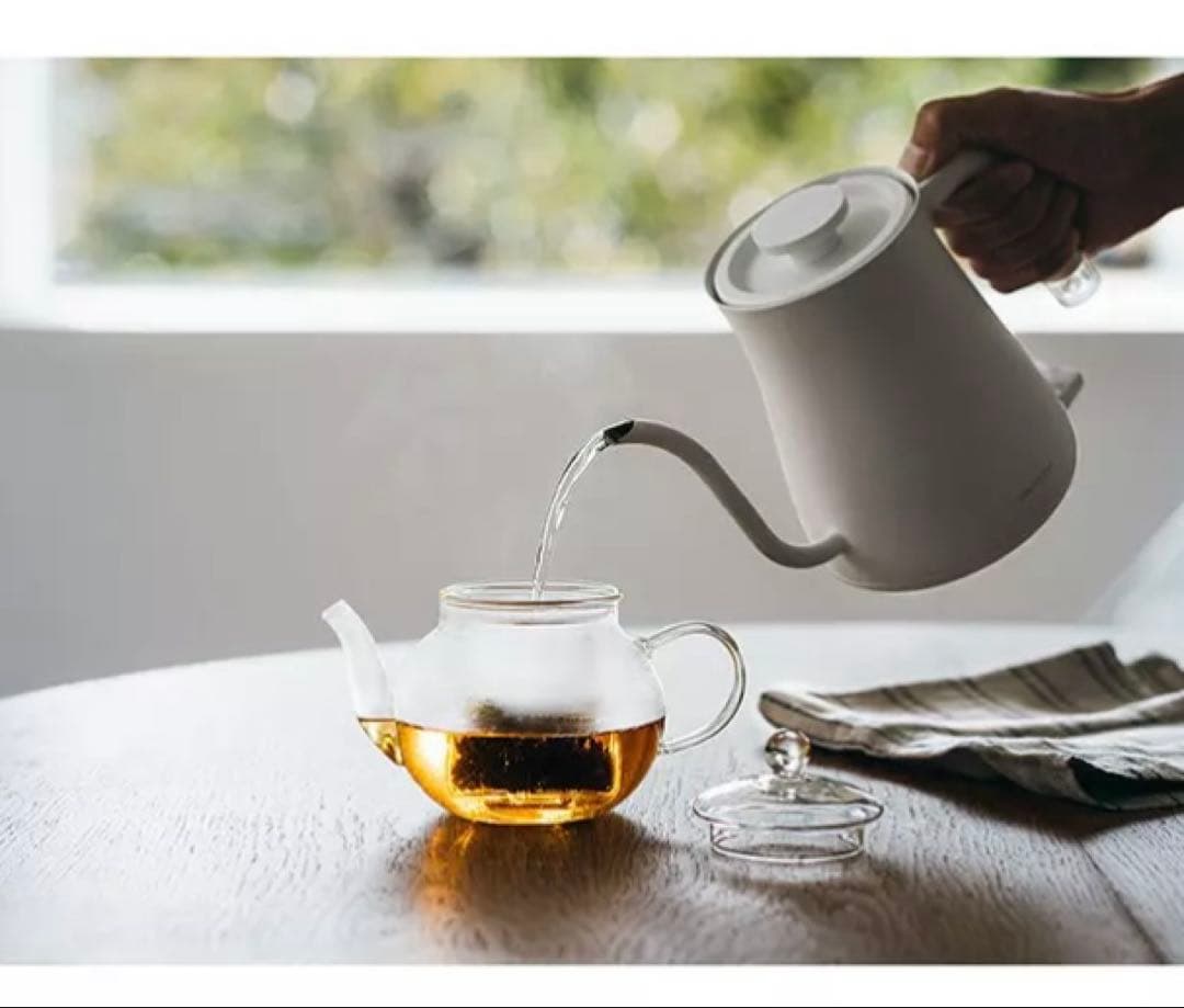 希少 ボダム BODUM 電気ケトル 1100ml ホワイト 11659-913