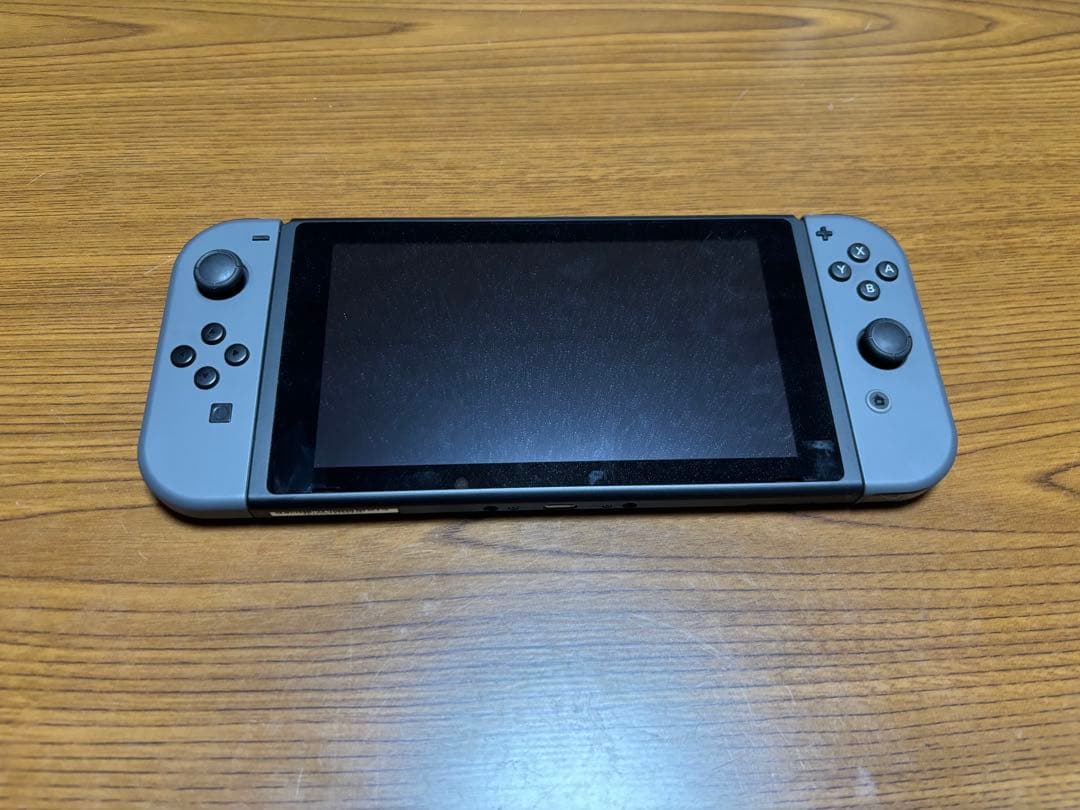 Nintendo Switch 新型 グレー 箱あり 欠品あり 動作確認済