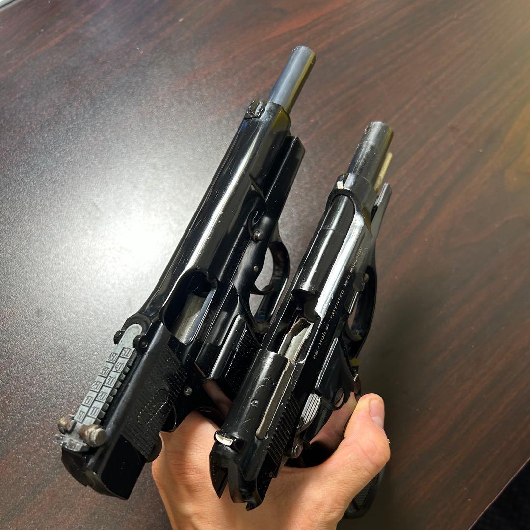 マルシン　ブローニングハイパワー　ベレッタ　モデルガン