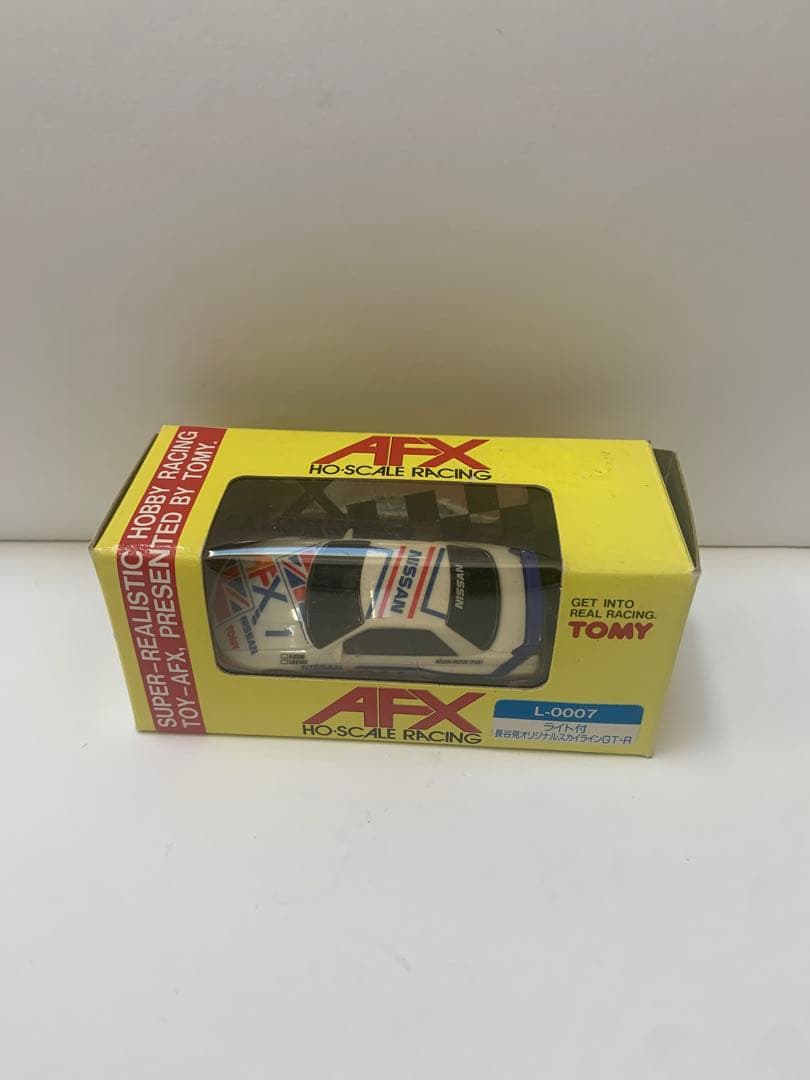 トミー　HOスケールスロットカー　AFX 長谷見オリジナルスカイラインGT-R