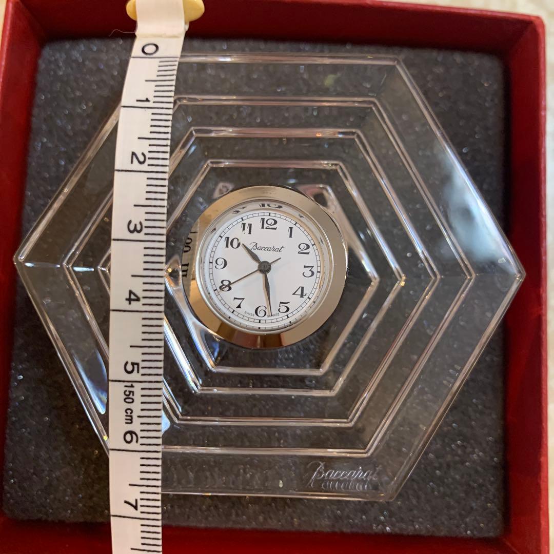 バカラ Baccarat 時計 置き時計 オルセー 六角形 - メルカリ