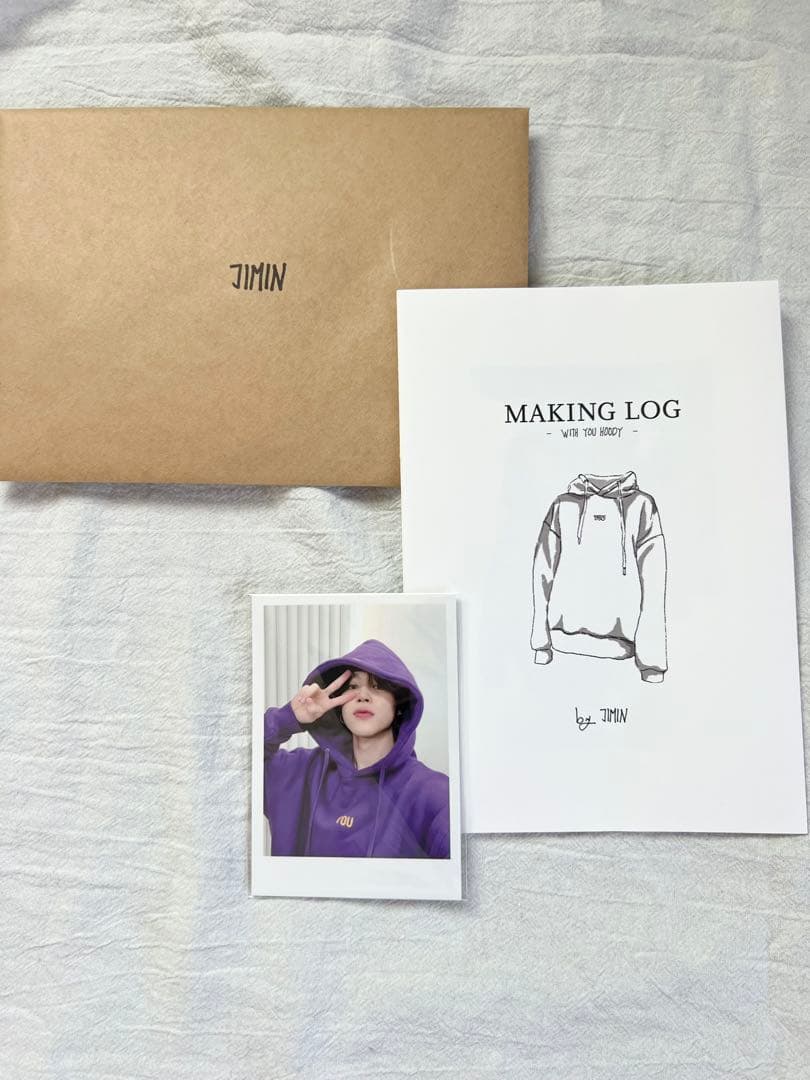 BTS ジミン アーティストメイド フーディー パーカー Lサイズ 公式