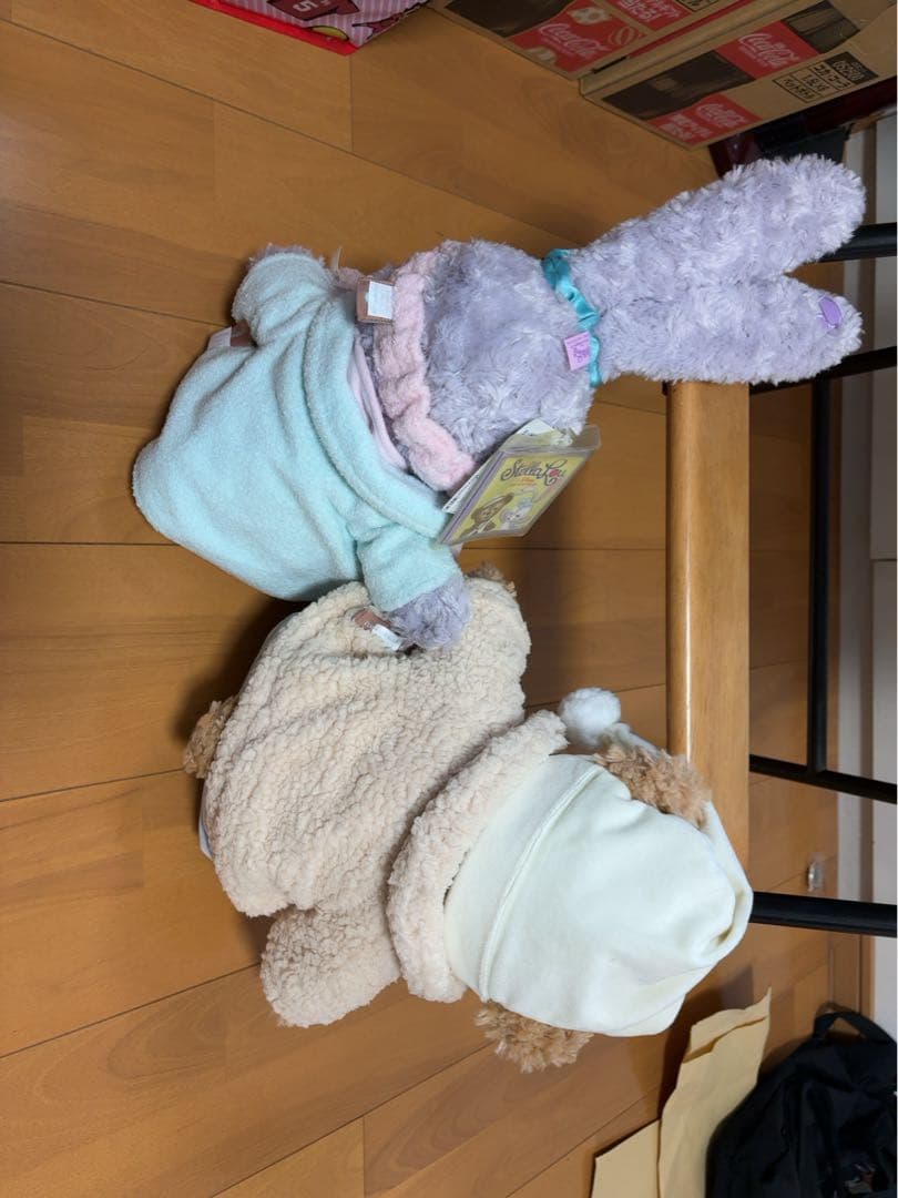 ダッフィーステラルー マスコット オータムスリープオーバーぬいぐるみつき