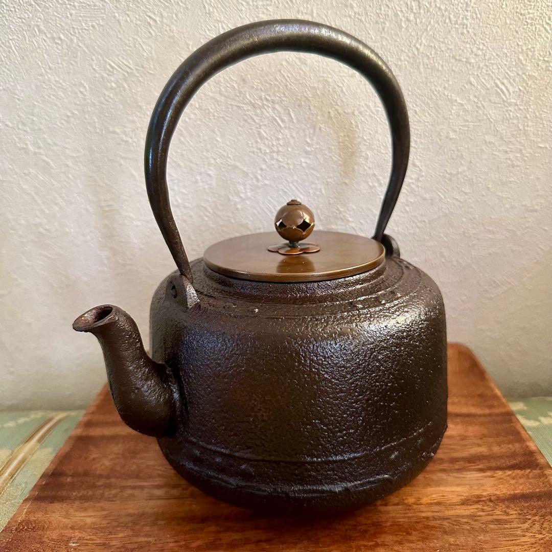 茶道具 鋳銅造り ひよこ 香盆 香合 金箔 共箱 アンティーク