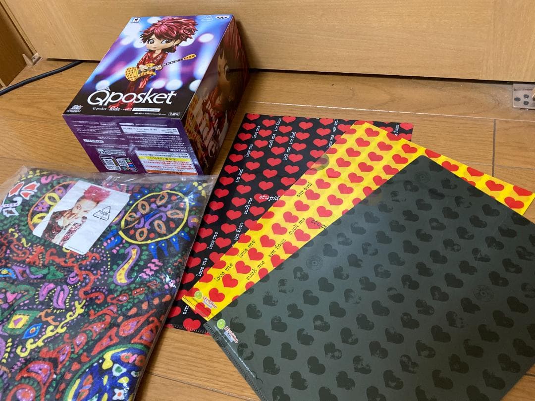 hide (X JAPAN) タオル、キーホルダー、フィギア 等グッズセット