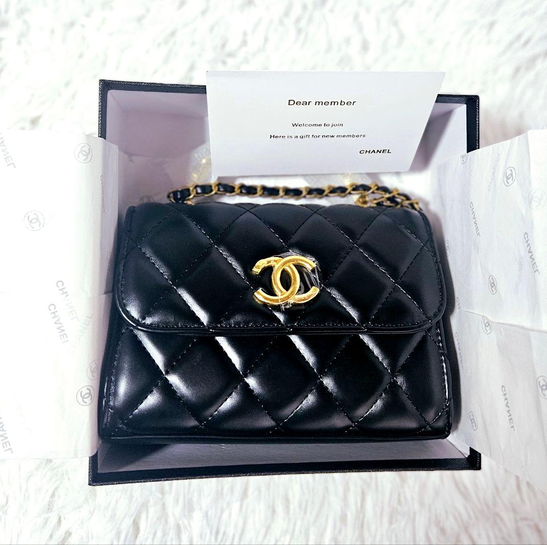 【新品】CHANEL シャネル ハンドル付き ミニショルダーバッグ（ノベルティ）