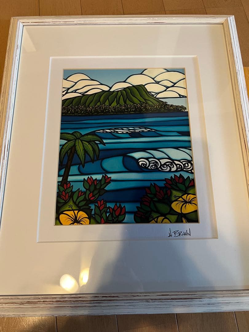 Heatherbrown ヘザーブラウン 絵画 ハワイ購入　セット