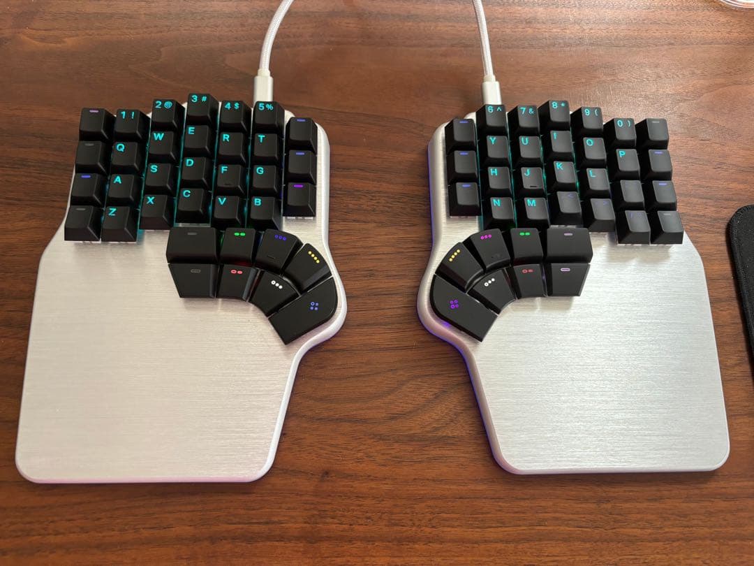 Dygma Defy キーボード 左右分割 左右分離 分割キーボード