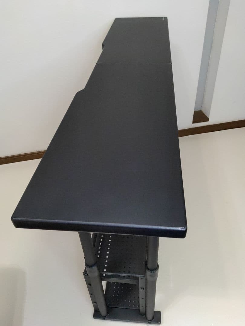 バウヒュッテ　Bauhutte　エクステンションデスク　BHC−1200H−BK