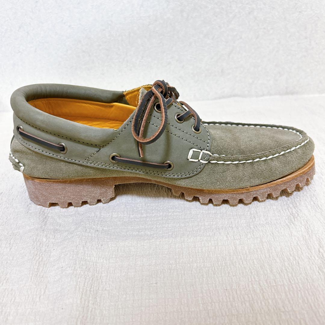 ✨美品 【Timberland】 ティンバーランド 3eye スリーアイ カーキ