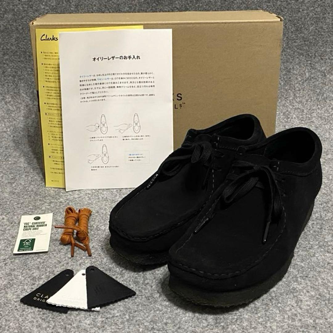 Clarks クラークス wallabee スエード レザー ワラビー シューズ