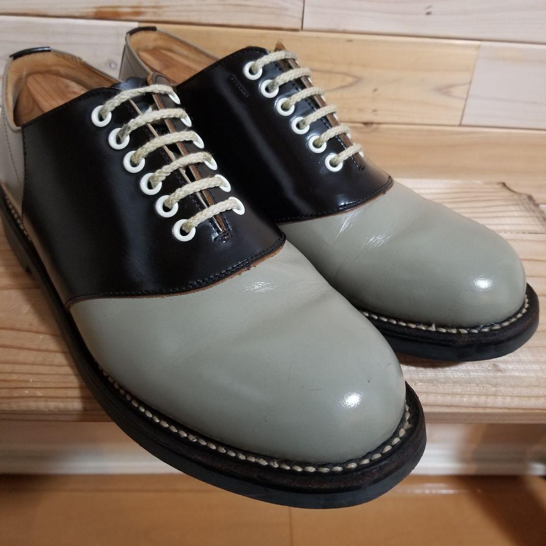 美品　定番　REGAL　リーガル　サドルシューズ　2051　本革　25.5