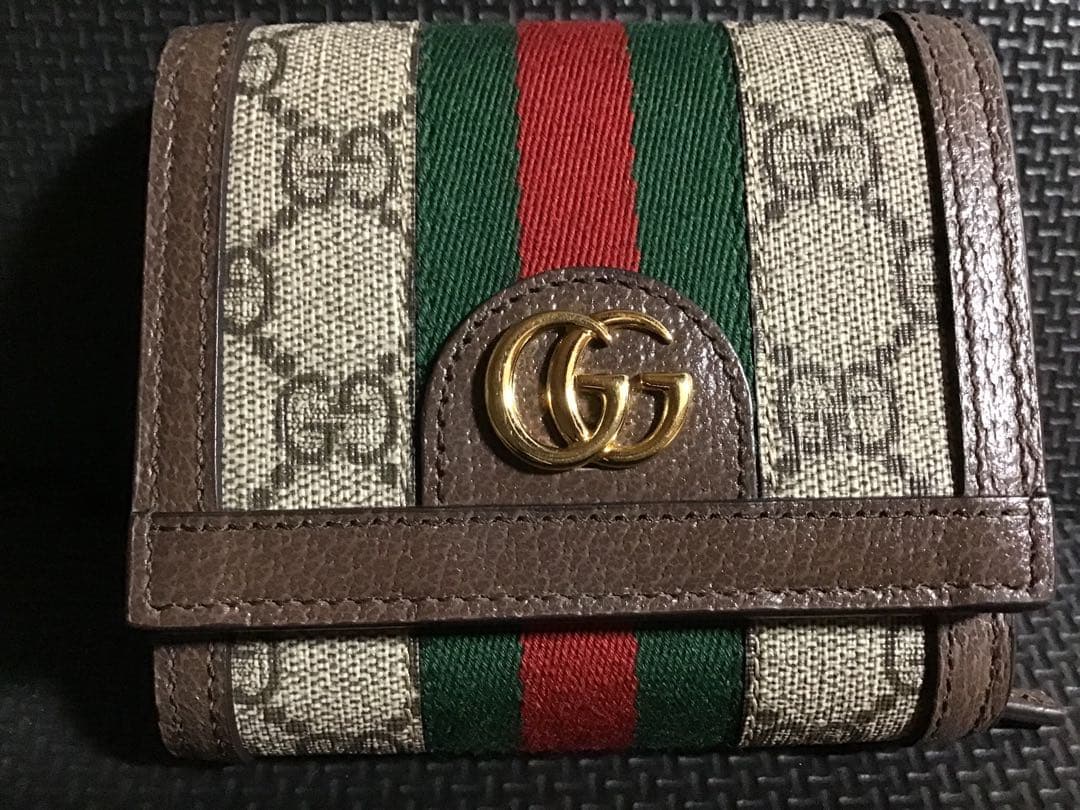 グッチ オフィディア 二つ折り財布 国内正規店購入品 グッチ(GUCCI) オフィディア(Ophidia) メンズ二つ折り財布 | 通販
