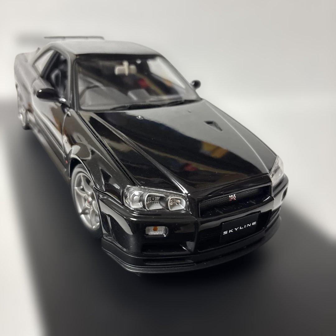 ミニカー NISSAN SKYLINE R34 GTR V-SPEC II