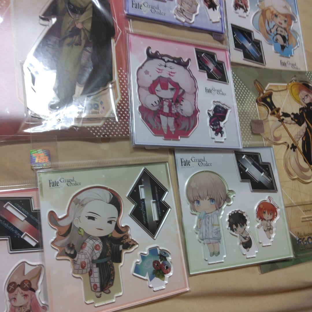 FGO　アクリルスタンド　ランスロット　ガヴェイン　トリスタン　トネリコ