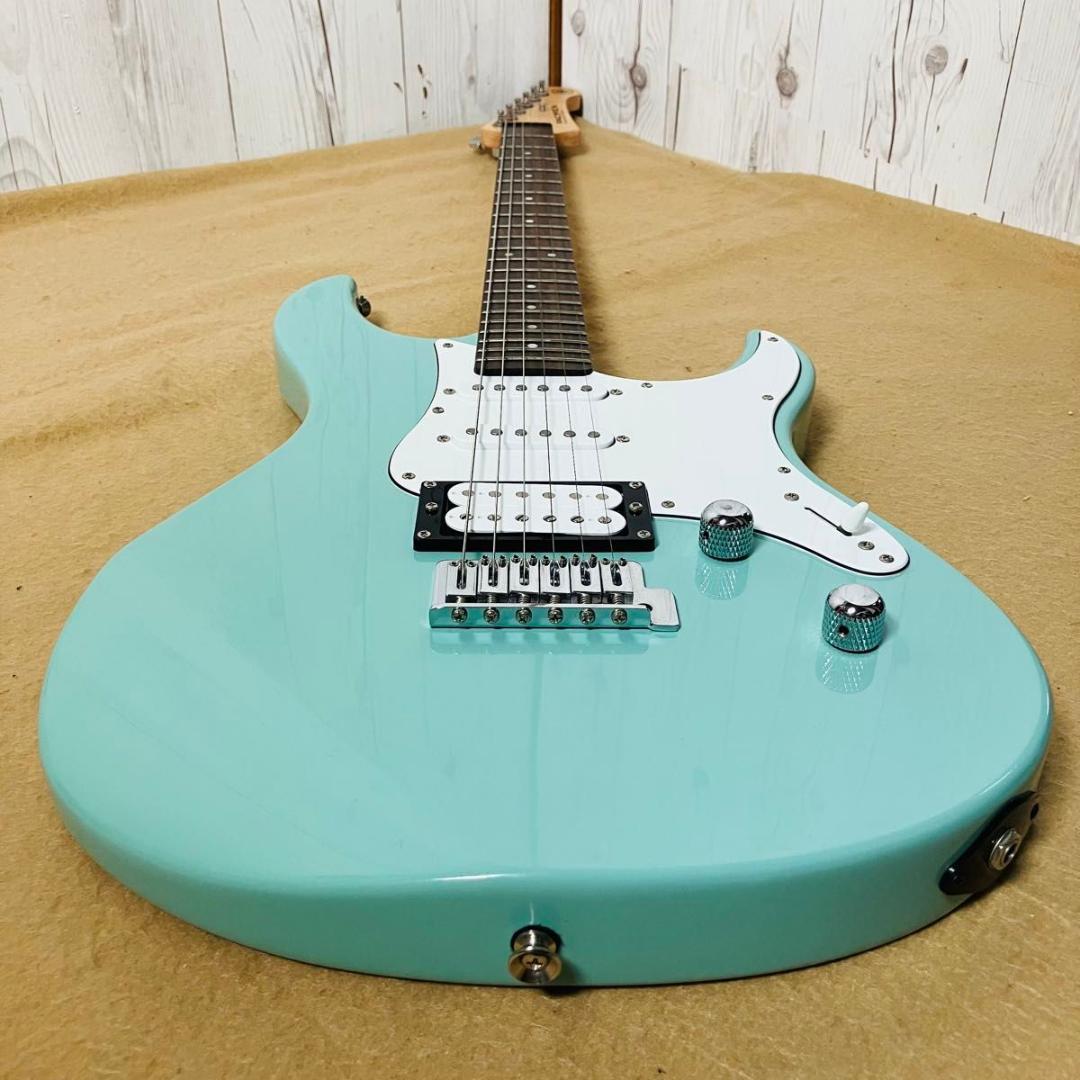 美品 YAMAHA PAC112V エレキギター ソニックブルー ソフトケース 美品