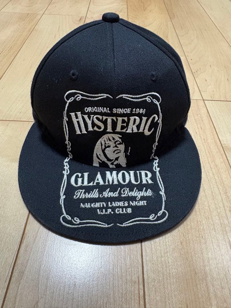 HYSTERIC GLAMOUR ブラックキャップ - メルカリ