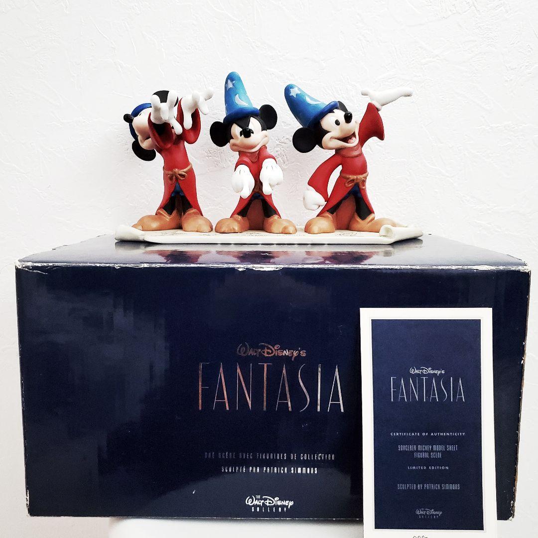 稀少 レア 未使用 ディズニー ファンタジスタ フィギュアセット 魔法使いの弟子