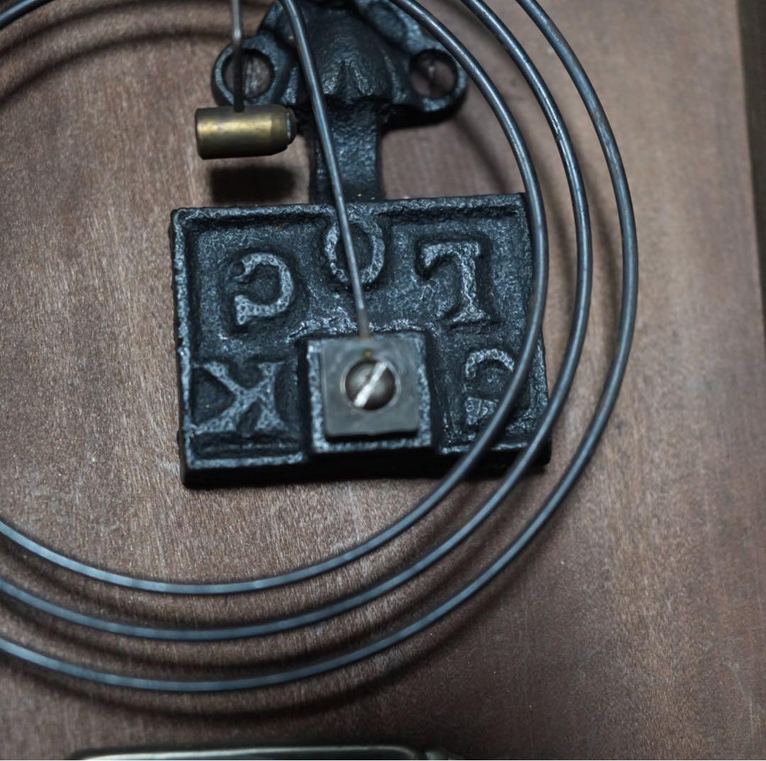 三工舎　ボンボン時計　振り子時計　柱時計　動作品　昭和レトロ