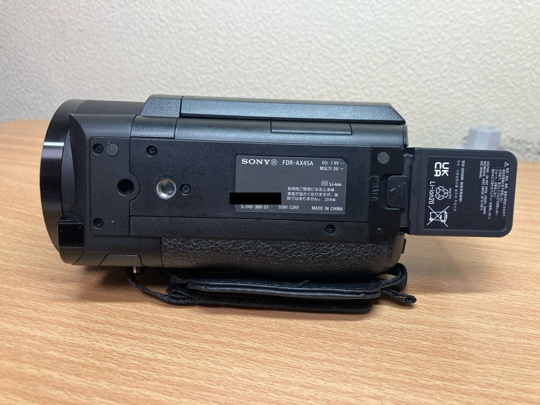 保証付美品・防湿庫保管・保護シール・大手量販店購入SONY FDR-AX45A