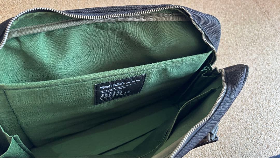 【くろみに】WONDER BAGGAGE　MG ビジネスバッグ