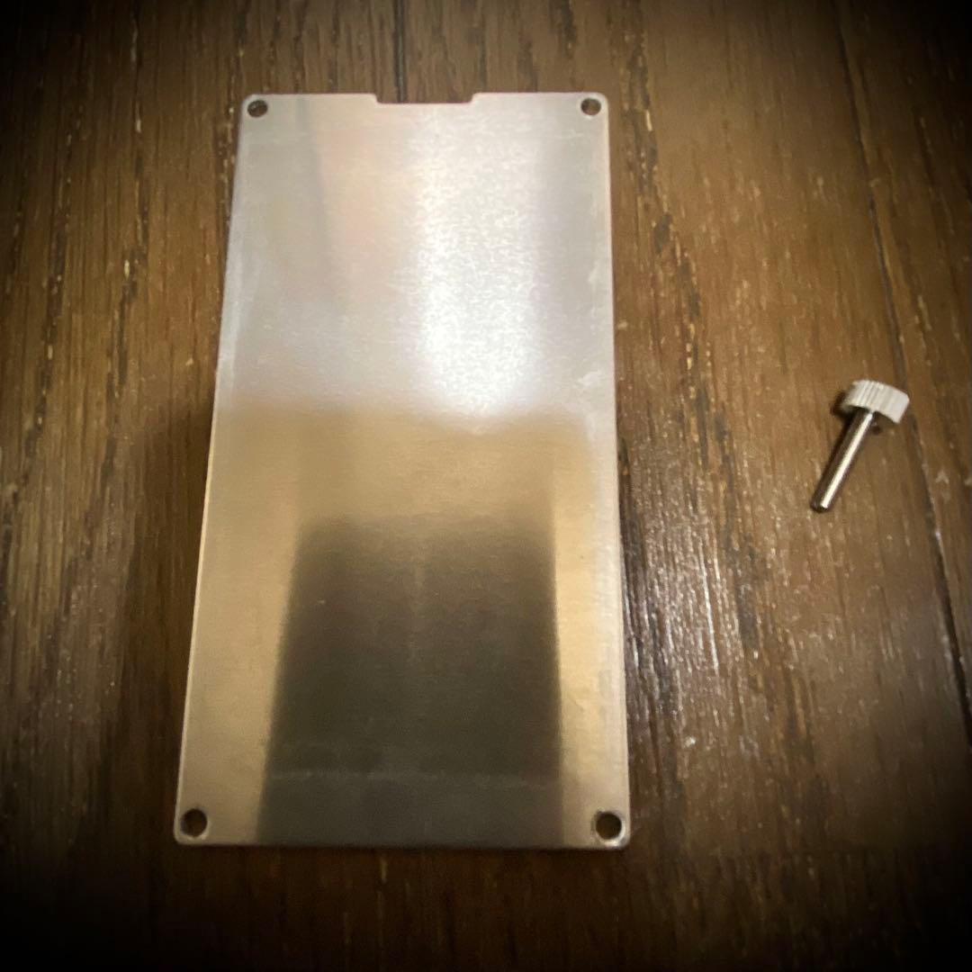 【美品】BOSS OD-3(交換用ボトムプレート、銀ネジ付)