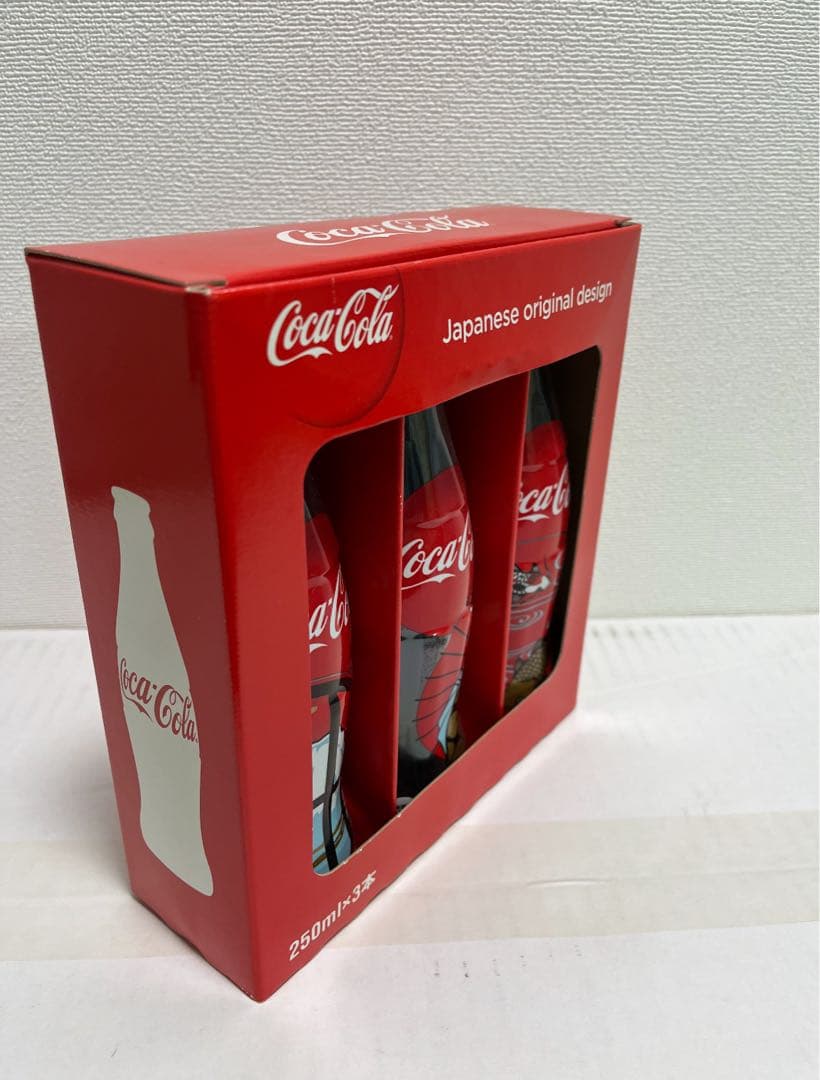鑑賞用】コカ・コーラ 日本オリジナルデザイン×3本
