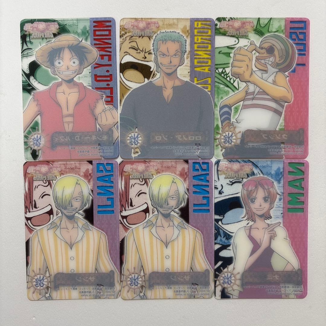 ワンピース アイス オマツリ男爵と秘密の島 クリアカード 14枚セット