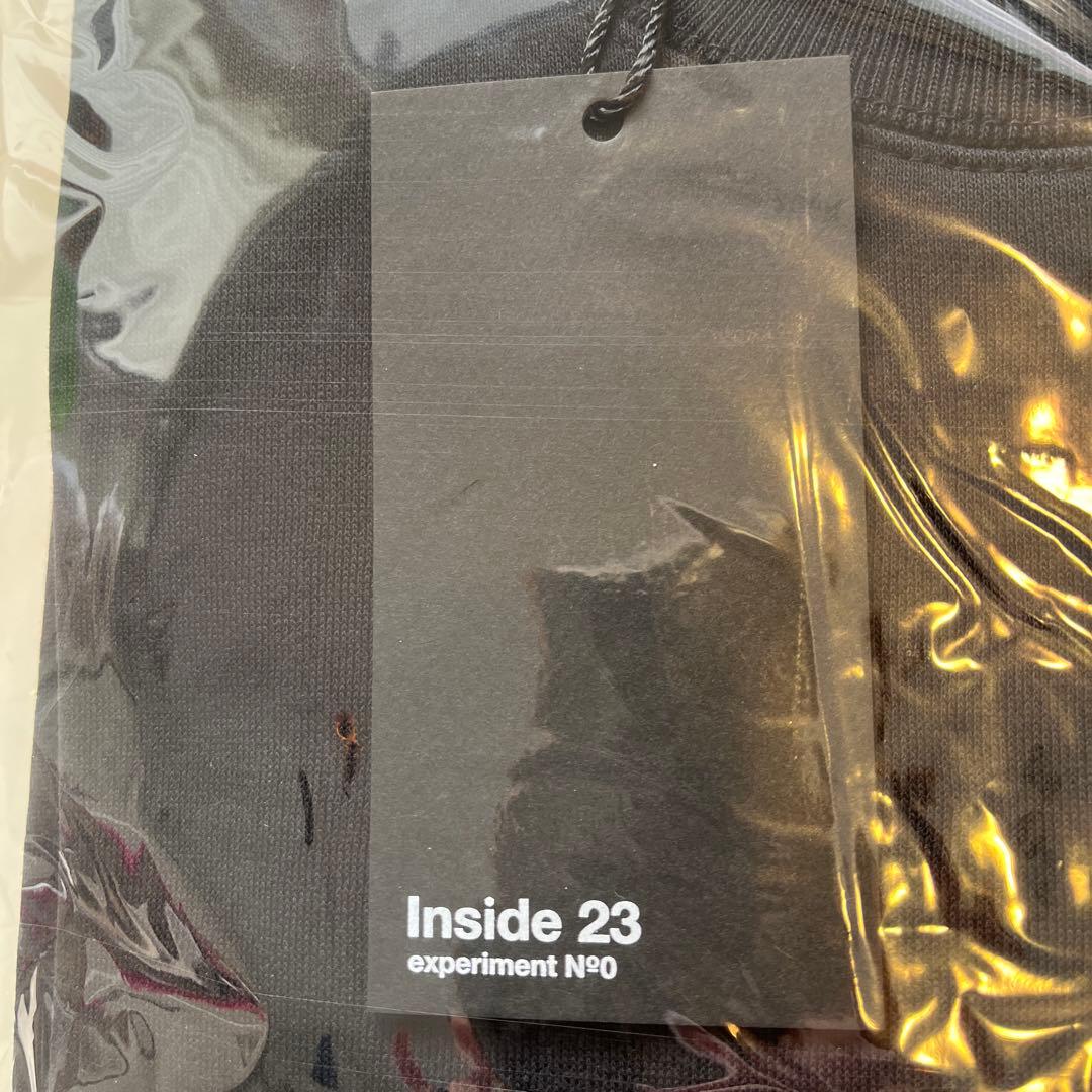 亀梨和也 Inside 23 BK エンブロイダリークルーネックスウェット S