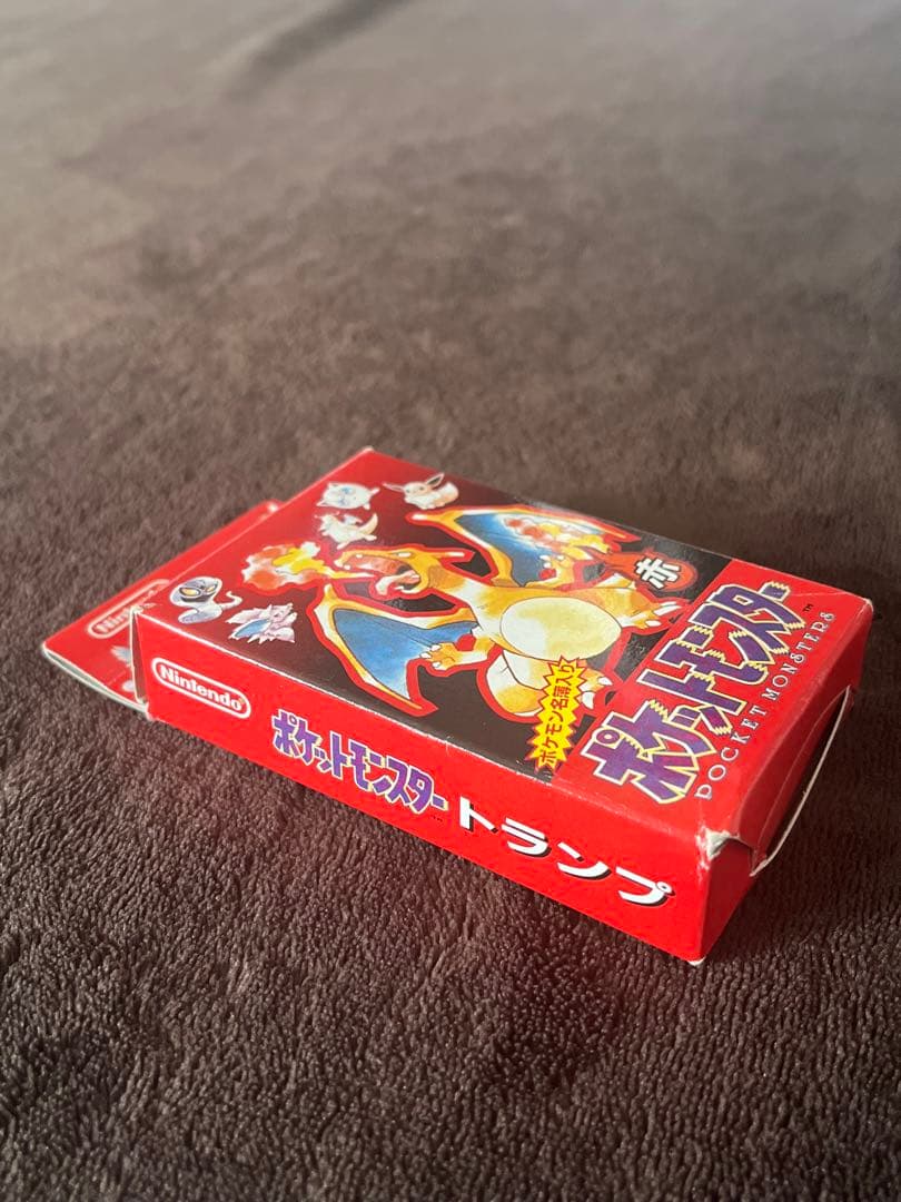 《希少》ポケットモンスター 初代 トランプ 赤　リザードン　任天堂