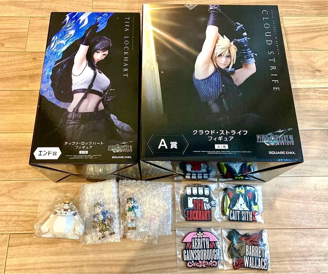 おまけ付き】 ff7 くじ クラウド ティファ ラストワン A賞