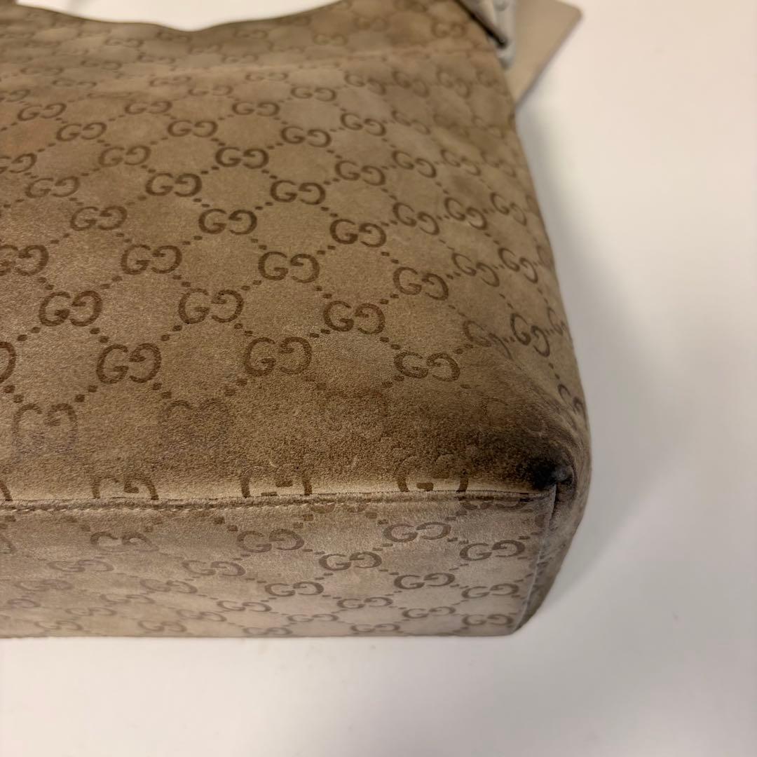 Gucci グッチ バンブー GGキャンバス ショルダーバッグ