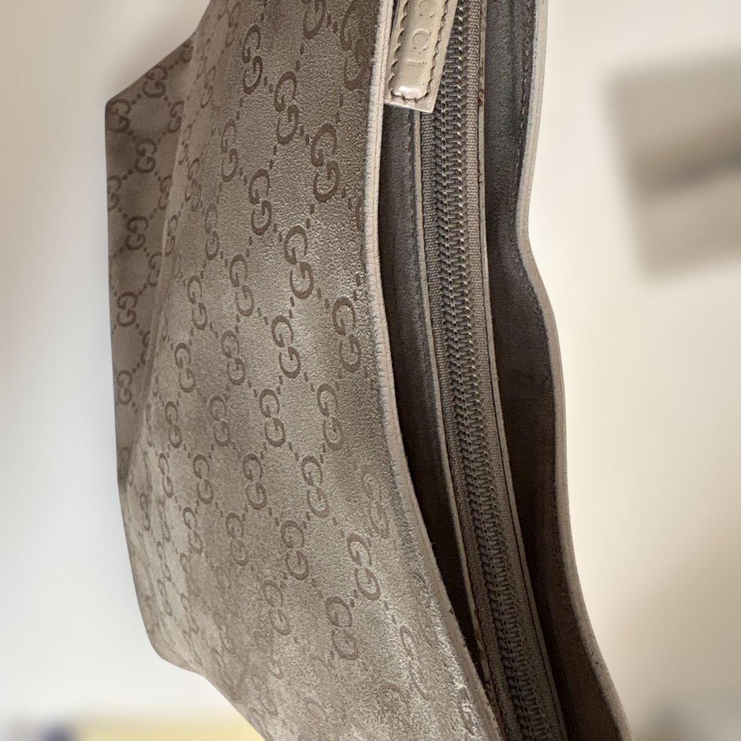 Gucci グッチ バンブー GGキャンバス ショルダーバッグ