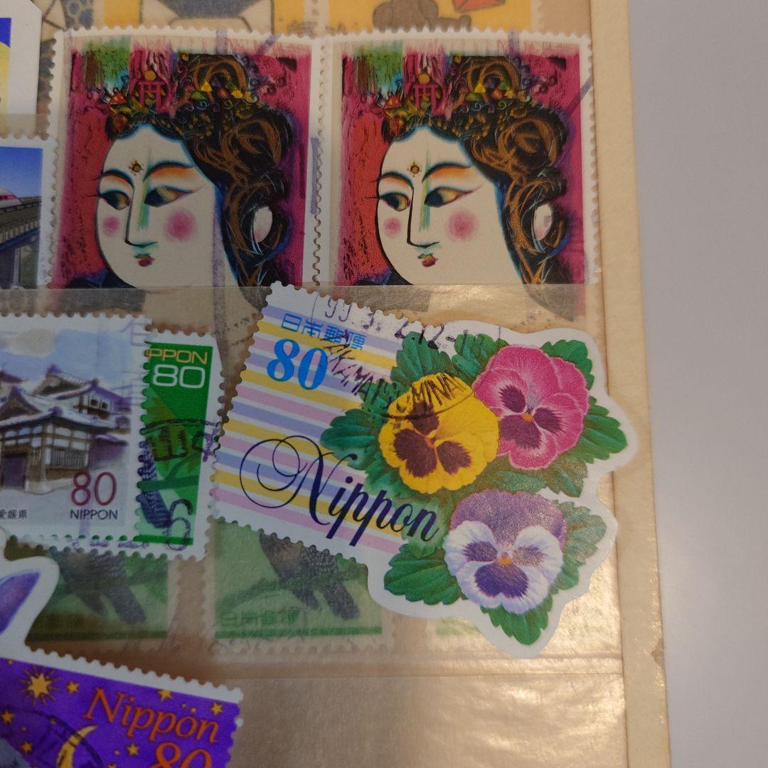 日本 使用済み切手 コレクション 55枚まとめ売り ページ3 - メルカリ