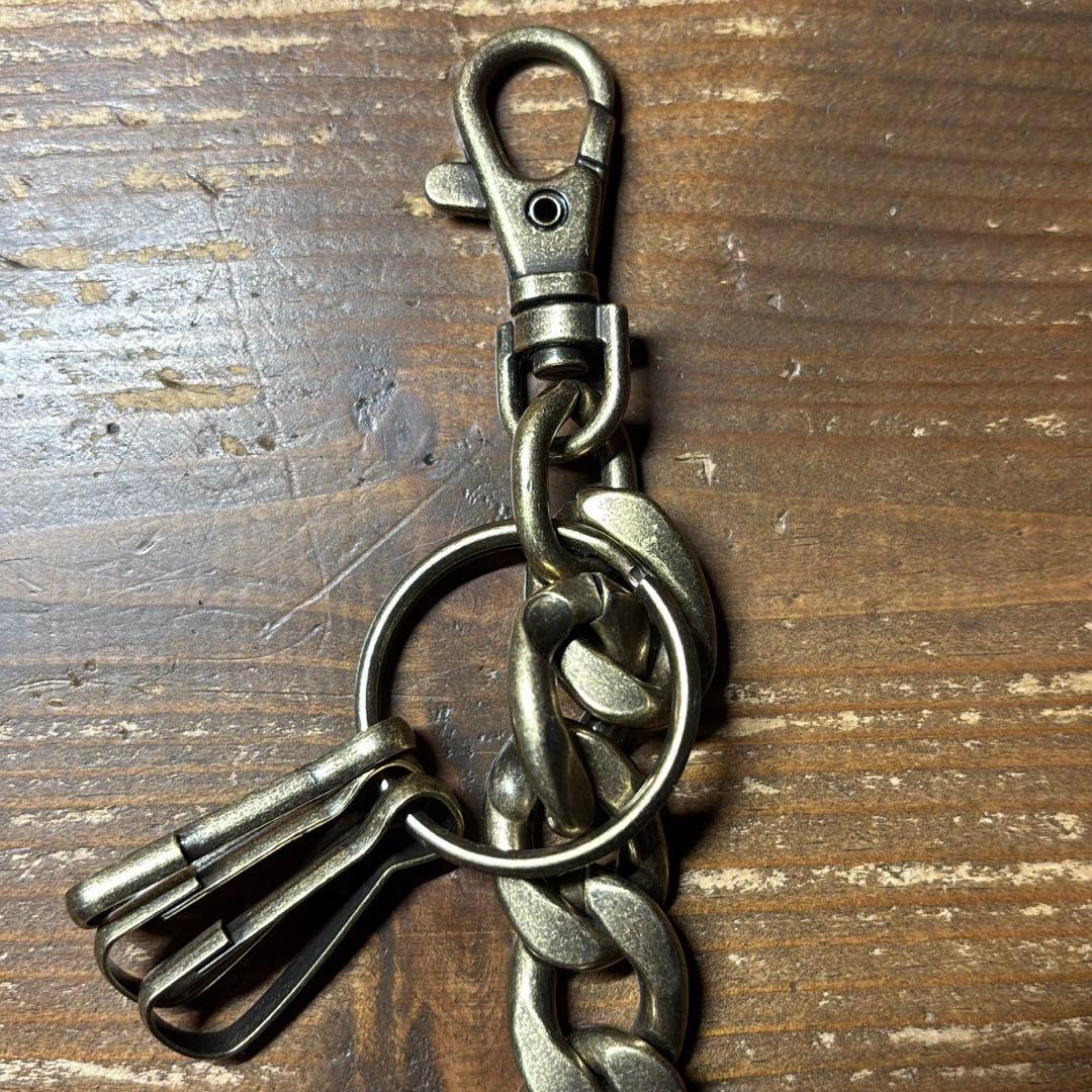 一点物茶芯ハンドメイドトラッカーウォレット ウォレットチェーンセット