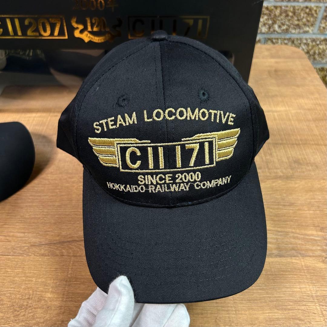 北海道鉄道120年 帽子 2点セット C11 207 C11 171 SL