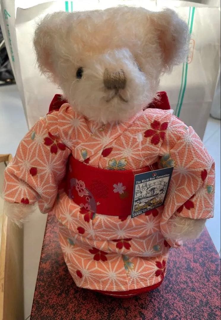 【新品未使用】 メリーソートMerry thoughtテディベアピンクシャンパン