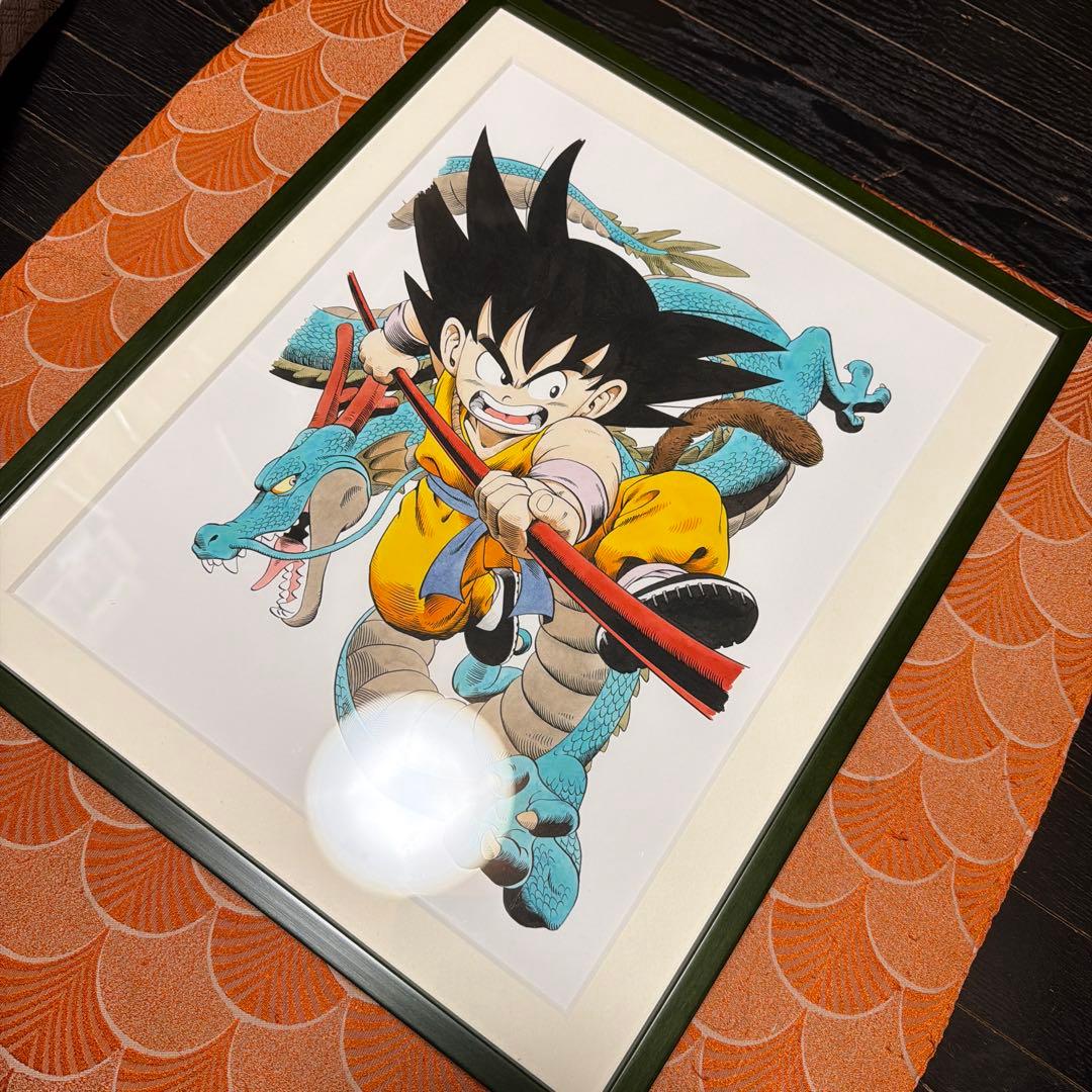 新品未使用　ドラゴンボール　高級　複製原画　2013年　当時品　鳥山明