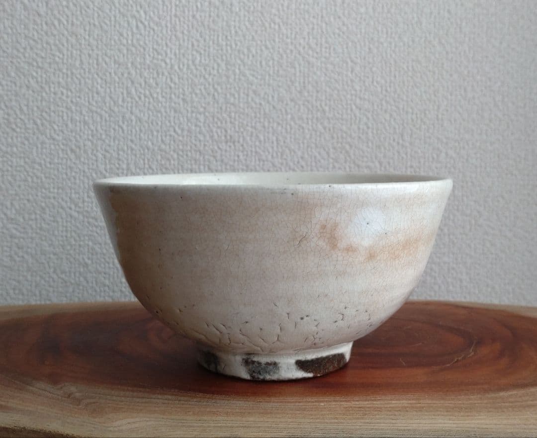 志野茶碗 加藤唐九郎 1973: alpshima 加藤唐九郎作 志野茶碗 表千家十