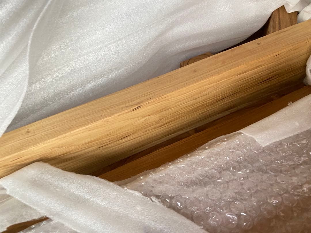 WTW チーク ダイニングテーブル 90cm 新品