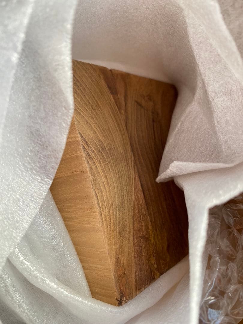 WTW チーク ダイニングテーブル 90cm 新品