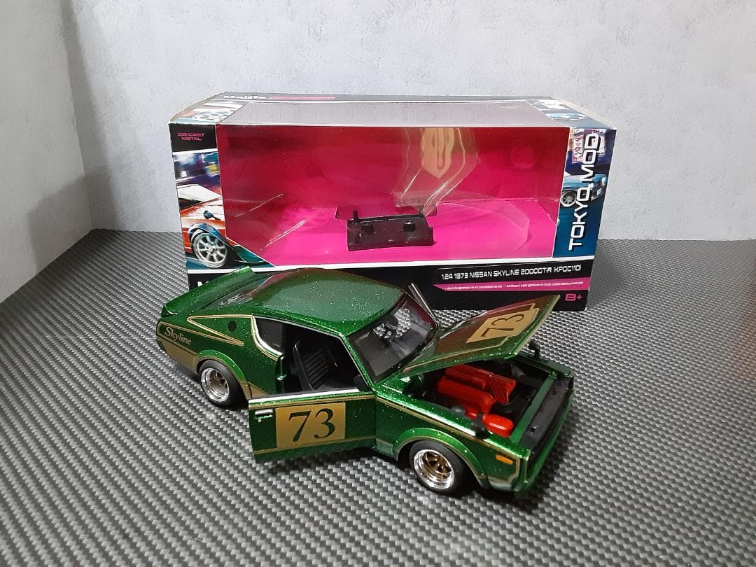 Maisto 1/24 日産 スカイライン 2000GT-R ケンメリレーシング