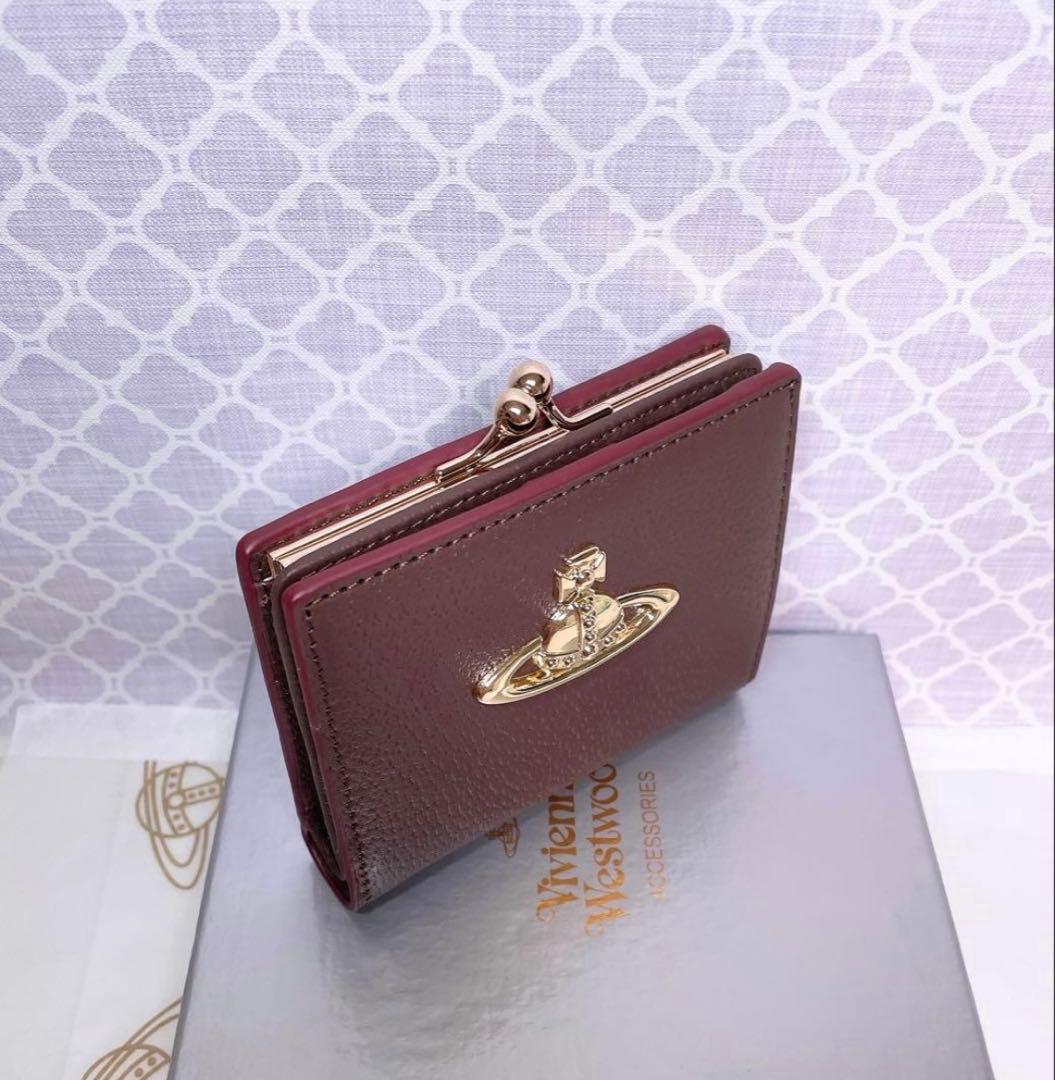 最新作☆美しい】オーブ ヴィヴィアン・ウエストウッド ブラウン 財布